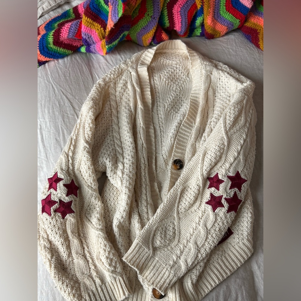 taylor swift red cardigan